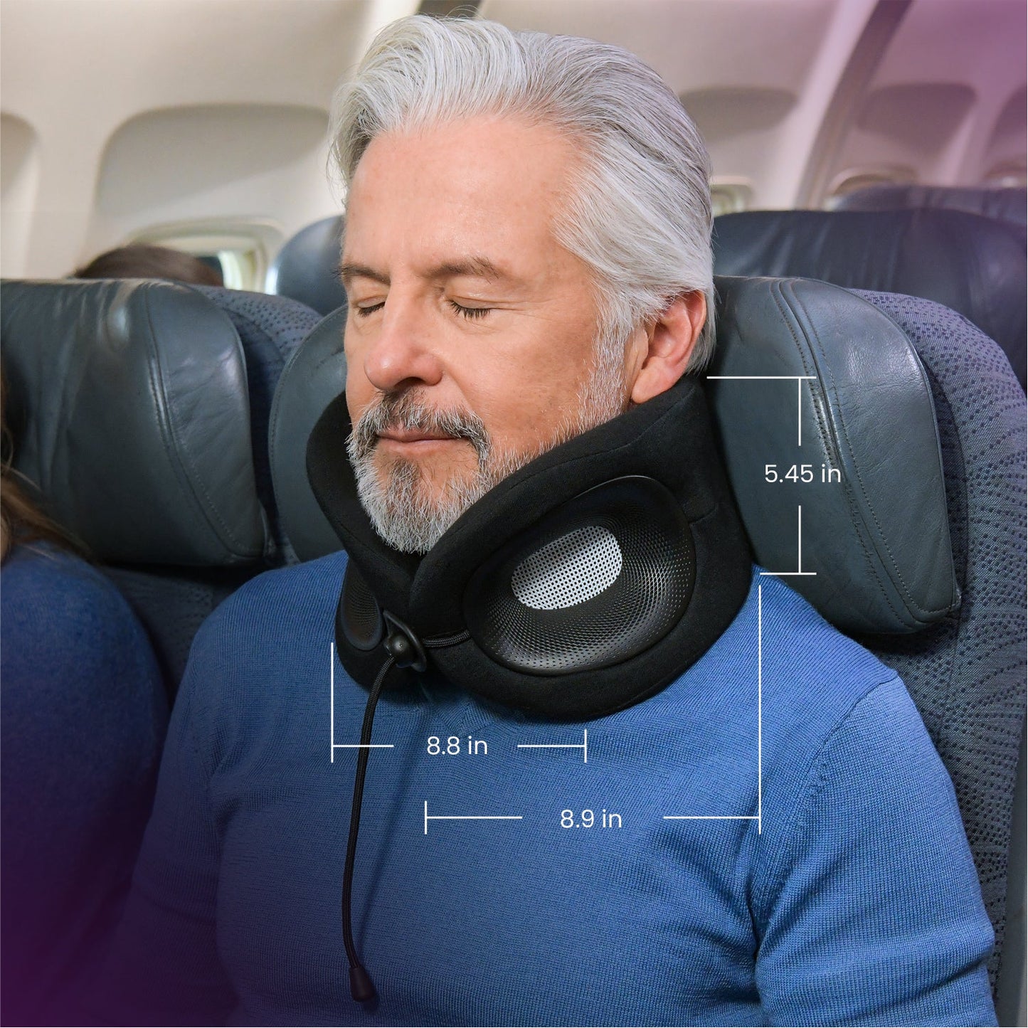 Cabeau Evolution X — Almohada de viaje ajustable