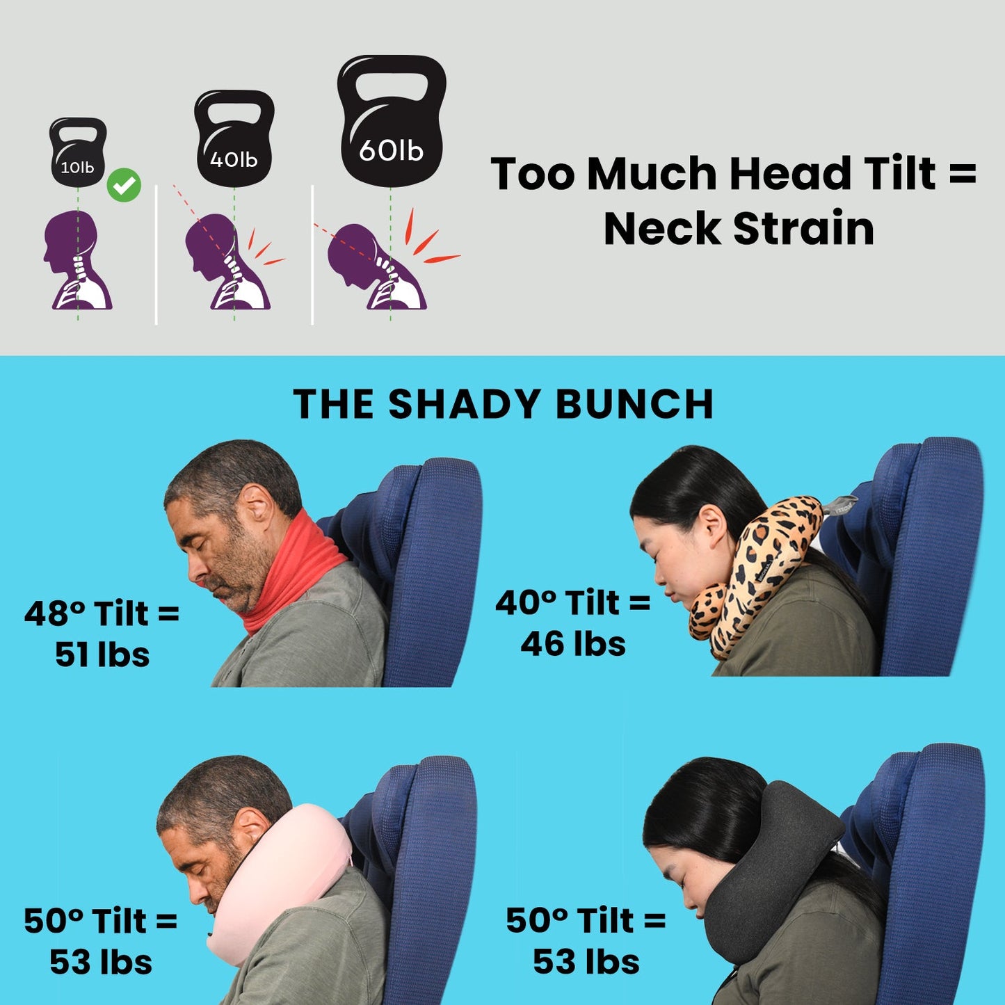 Cabeau Evolution X — Almohada de viaje ajustable