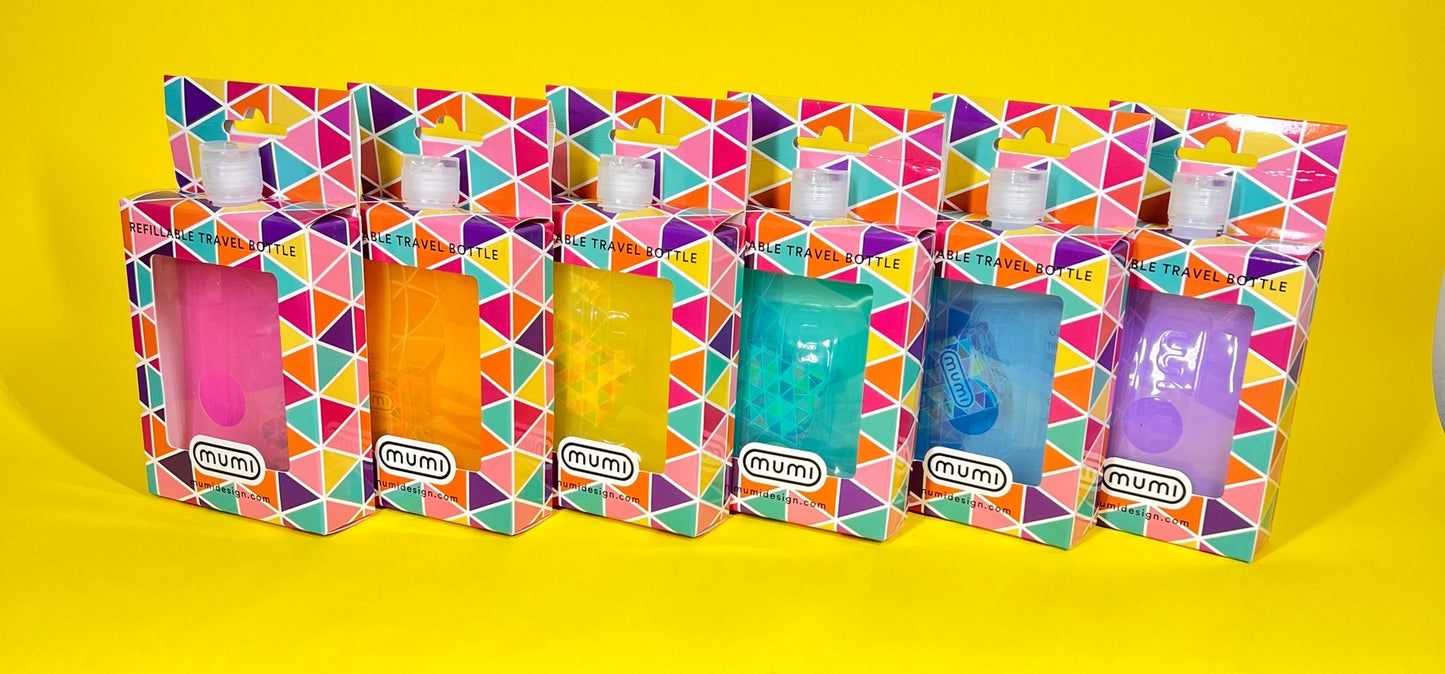 refillable travel bottle