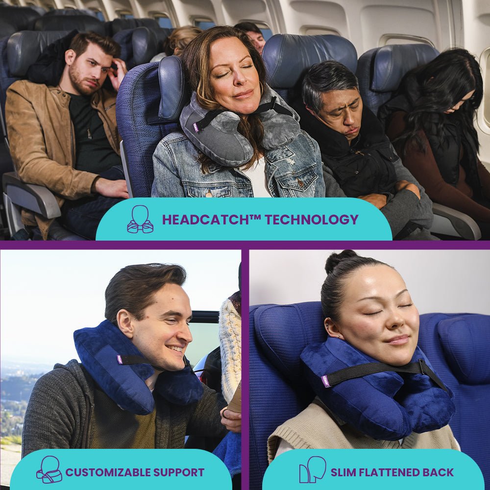 AirTNE™ — Almohada de cuello inflable ultracompacta
