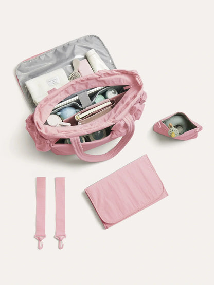 Bloom Carryall Tote Bagsmart color Pale Pink – foto 2 | Buenas Gracias Panamá