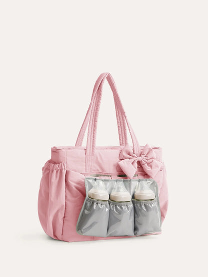 Bloom Carryall Tote Bagsmart color Pale Pink – foto 6 | Buenas Gracias Panamá