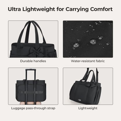 Crush 23L Laptop Tote Bagsmart color Black – foto 6 | Buenas Gracias Panamá